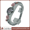 Charm Flower Band Reloj de dama de cuarzo